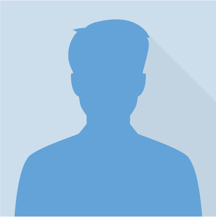 Blank male profile avatar